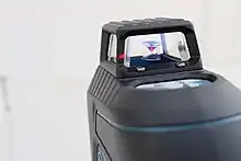 Ein Kreuzlinienlaser mit Selbstnivellierung