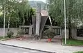 Das Kriegerdenkmal (Foto von 2018)