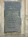 Gedenktafel für die 1866 und 1870 Gefallenen aus Rüggeberg
