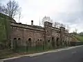 Kriegstor, Überreste deutscher Festungsanlagen des 19. Jahrhunderts