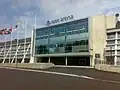 Haupteingang der Arena