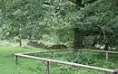 Brunnen und Stallungen