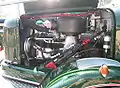 Mustang (801); Motorraum