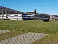 Johannes Rau Kultur- und Bildungszentrum (KuBiZ) – Linke Gebäudehälfte: Realschule Alsdorf, rechte Gebäudehälfte: Gymnasium Alsdorf