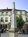 Distanzsäule am Markt von Bad Gottleuba (5)
