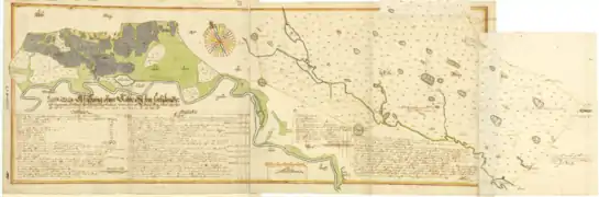 Karte von Kubbe (1696)