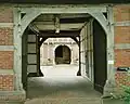 Hof in Lechterke, von ganz außen aufgenommen