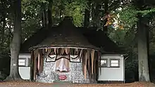 Ein Kunstwerk an der Stader Straße in Heimfeld