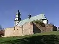 Wehrkirche des Heiligen Johannes des Täufers in Kurdějov (Tschechien)