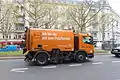 Kehrmaschine auf dem Kurfürstendamm