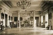 Thronsaal im Kurfürstlichen Schloss in Koblenz, 1920