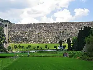 Kurokawa-Staudamm