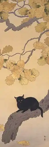 „Katze“ Hishida Shunsō, 1910