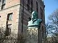 Sven Adolf Hedlund von 1883 bei der Samhällsvetenskapliga Biblioteket, Göteborg