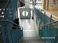 Neues Hauptschulgebäude von innen.