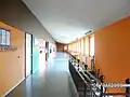 Altes Hauptschulgebäude von innen.