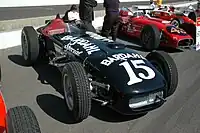 Der Kurtis 500B, den Jimmy Davies 1955 in Indianapolis auf den dritten Rang pilotierte