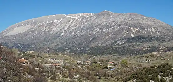 Südflanke der Këndrevica