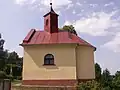 Kapelle St. Laurentius in Květná, erbaut 1863