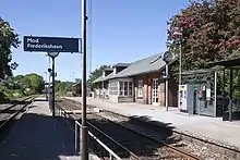 Bahnhof von Kvissel