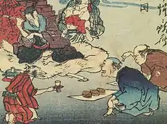 Dōsan Tanuki, vor 1868