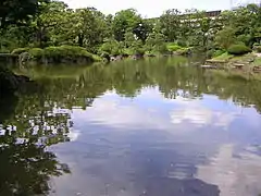 Teich in Herzform(心字池, shinji-ike)