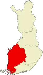 Lage in Finnland