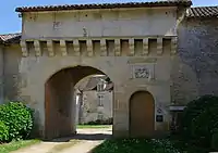 Portal zum Schloss Léray