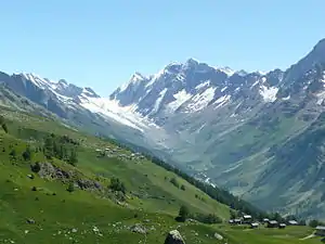 Blick auf die Lötschenlücke