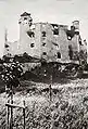 Löwenberg_Foto nach dem Brand 1889
