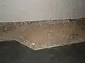Gewölbe einer Seitenkapelle von oben im 1. Stock des Kreuzgangs
