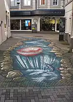 3D-Straßenmalerei