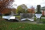 Skulptur Drei Volumina