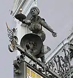 Plastik der Wirtin Hulda Brünninghaus