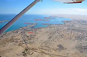 Lüderitz mit Roberthafen und Inseln (2017)