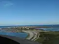 Die Ile de Sein vom Leuchtturm aus gesehen
