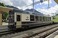 Interface-Wagen (rechts die angekuppelte BLS-Lok)