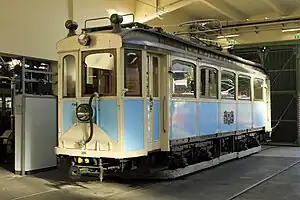 Der Hofsalonwagen im Verkehrsmuseum Remise (2023)