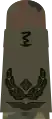 Aufschiebeschlaufe Oberstabsapotheker (Feldanzug Luftwaffenuniformträger Apotheker)