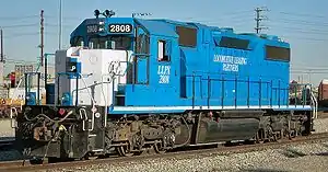 EMD SD38-2 der LLPX #2808
