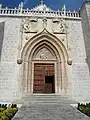 Fassade der Cartuja de Miraflores, Burgos