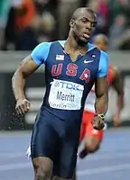Vizeweltmeister LaShawn Merritt war im Vorlauf mit 44,35&nbsp;s die schnellste Zeit des gesamten Wettbewerbs&nbsp;gelaufen