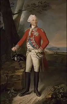 Porträt von Charles Eugène Gabriel de La Croix de Castries (1727–1801)
