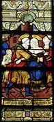Begegnung von Anna und Joachim (die Eltern von Maria) an der Goldenen Pforte