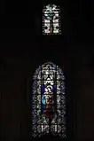 Pelikan (oben), Madonna mit Kind (unten)