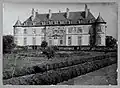 Schloss Bonaban auf einer Postkarte gegen 1930