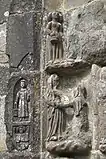 Heiliger Laurentius (links), Heimsuchung