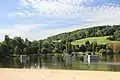 See von Pont-l’Évêque im Südosten der Gemeindegemarkung