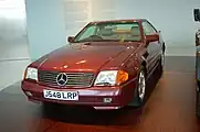 Prinzessin Dianas 500 SL im Mercedes-Benz-Museum