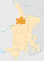 Karte Dillingen